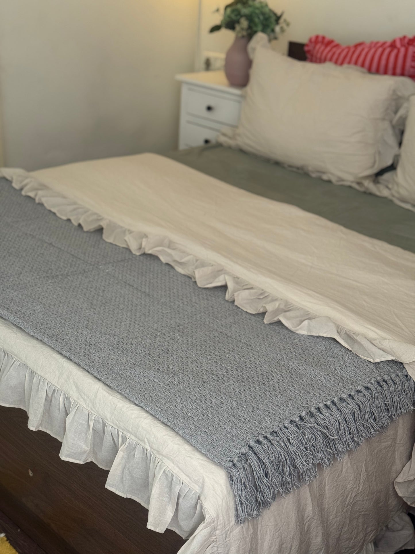 Soft Cotton Throw Blanket