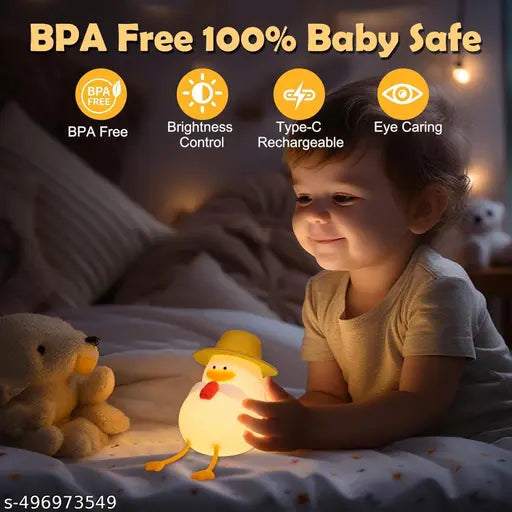 Yubi Sora Cute Duck Night Lamp