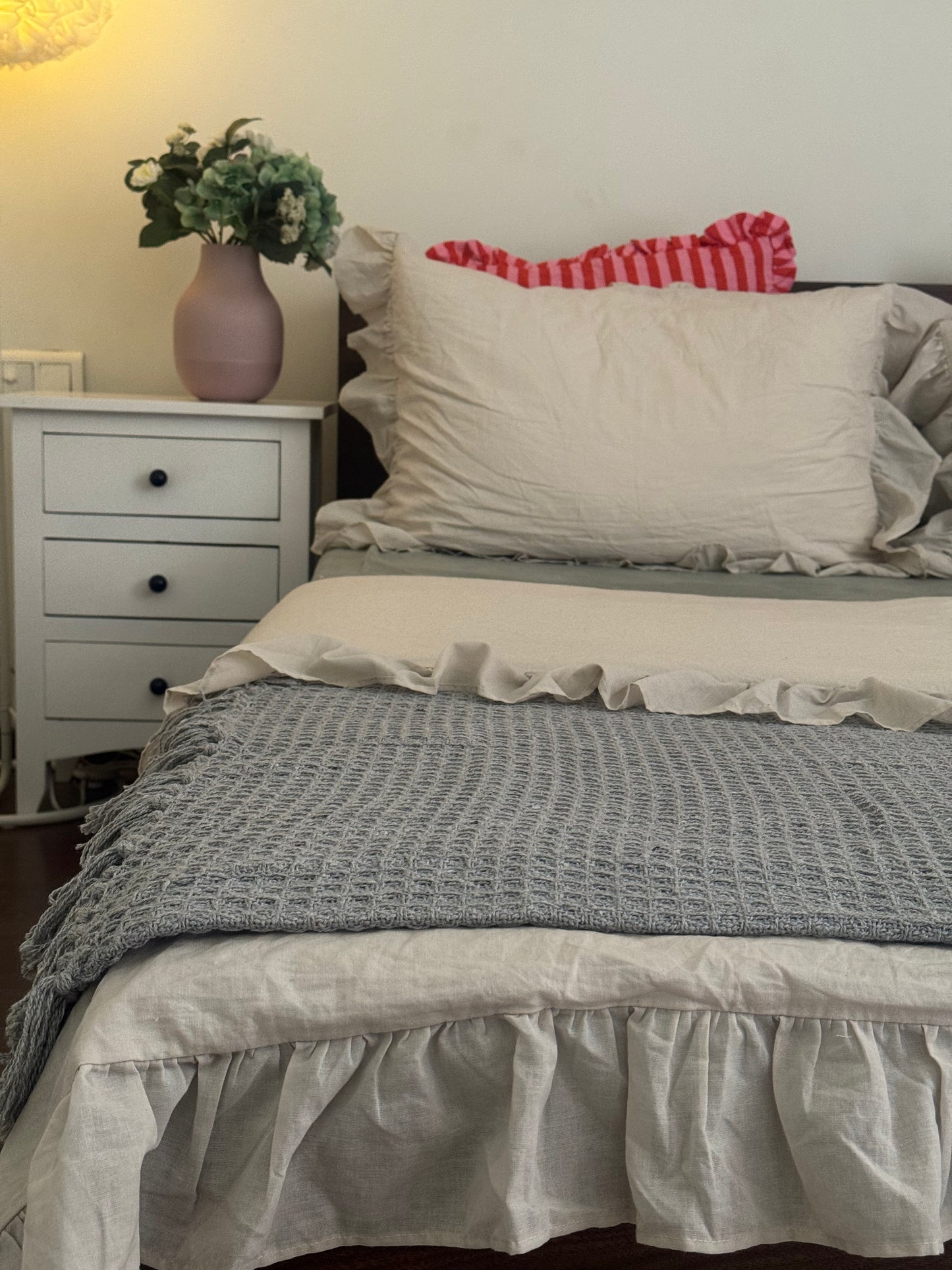 Soft Cotton Throw Blanket