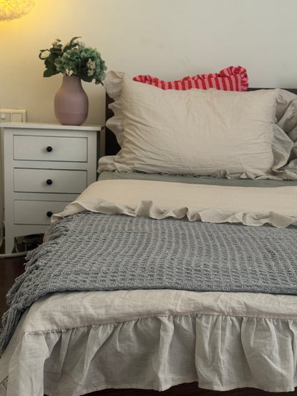 Soft Cotton Throw Blanket
