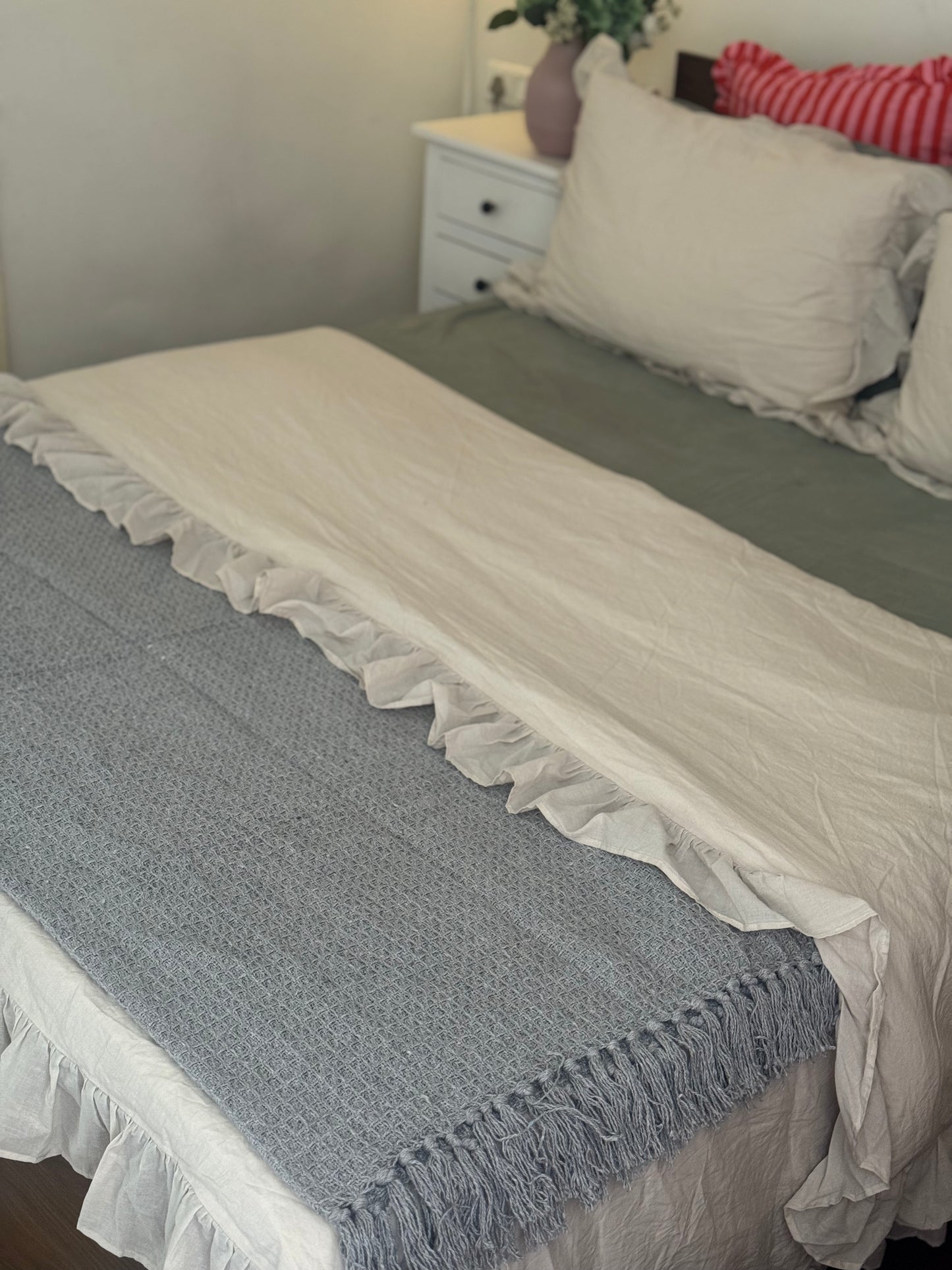 Soft Cotton Throw Blanket