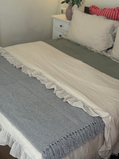 Soft Cotton Throw Blanket