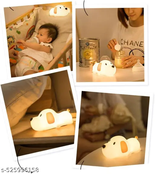 Yubi Sora Rechargeable Silicone Puppy Dog Night Lamp