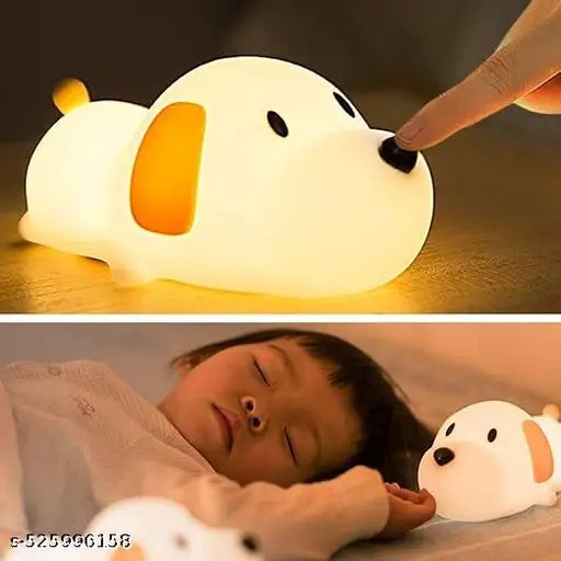 Yubi Sora Rechargeable Silicone Puppy Dog Night Lamp