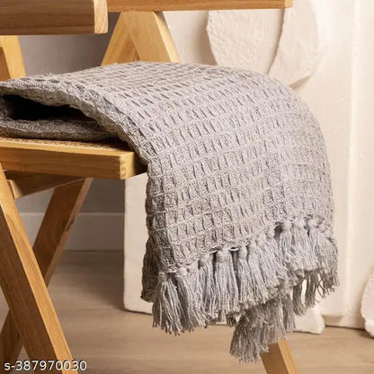Soft Cotton Throw Blanket
