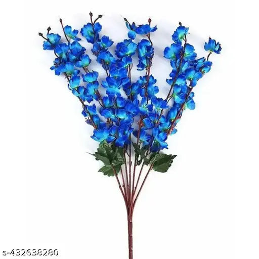 Yubi Sora Artificial Blue shrubs (Pack of 1)