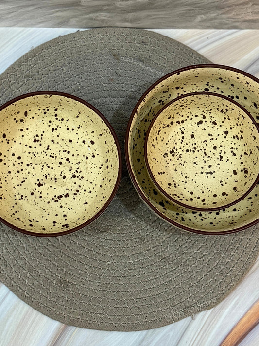 Yubi Sora - Beige Chic Bowl Set of 3
