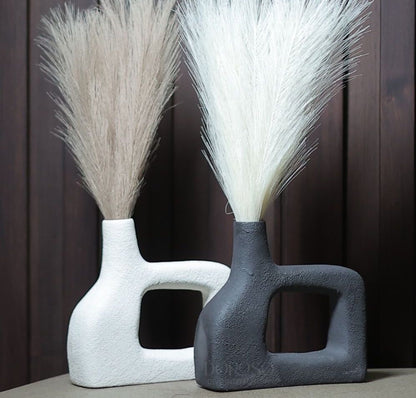 Yubi Sora Black Iron Press Vase