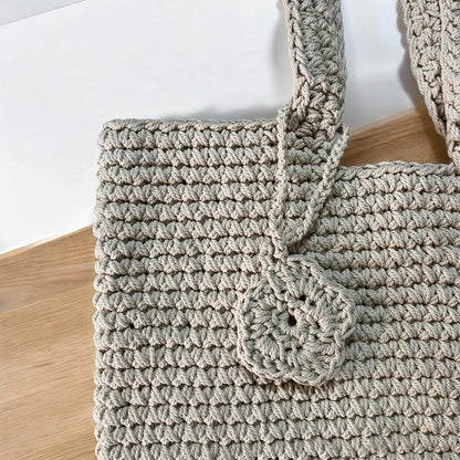 Yubi Sora Handknit Bag with Handle