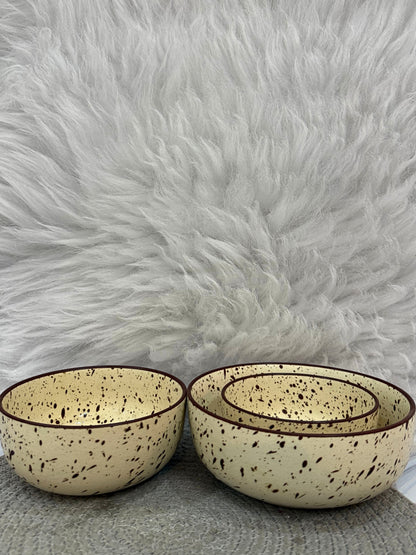 Yubi Sora - Beige Chic Bowl Set of 3