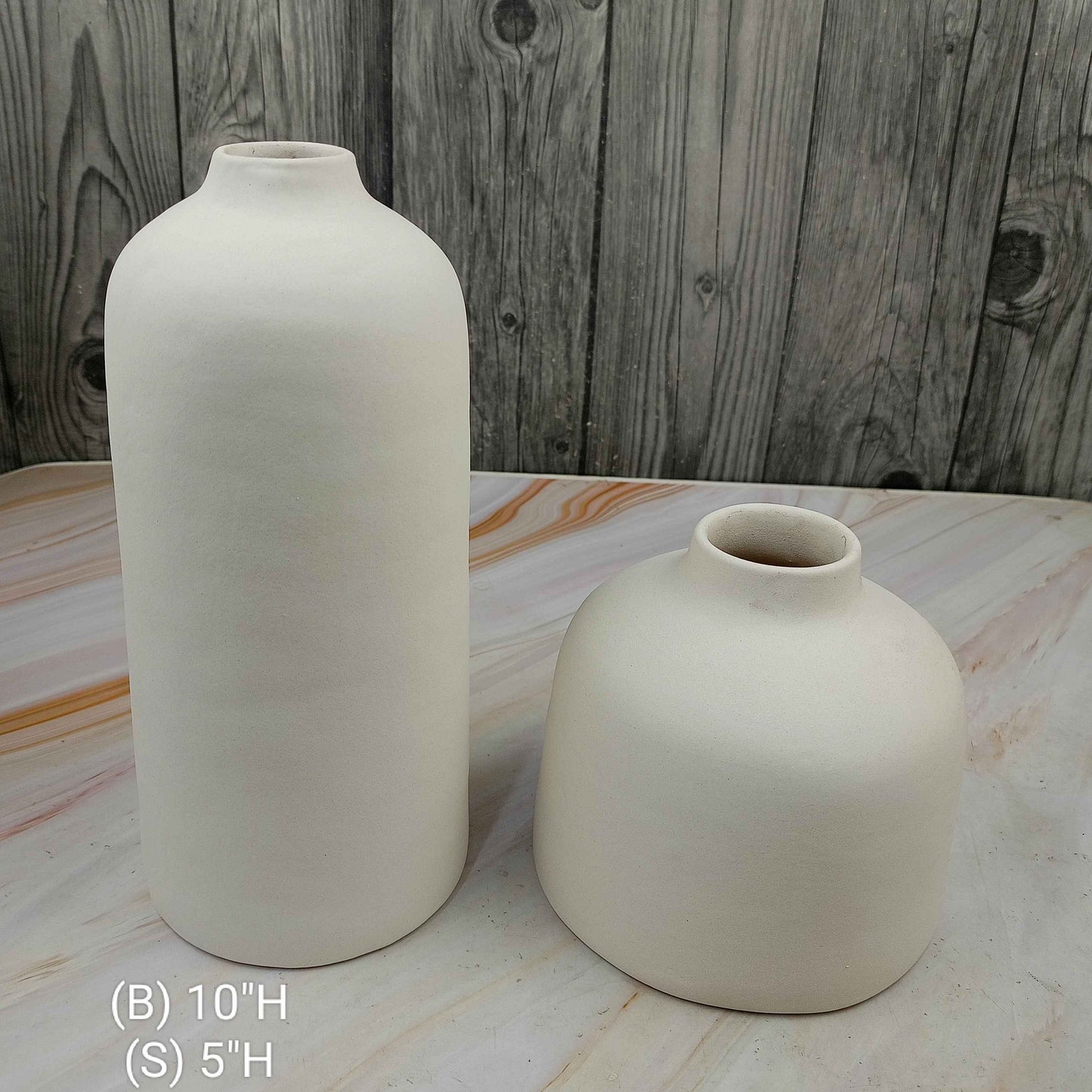 Yubi Sora Bottle & half-bottle Vase set