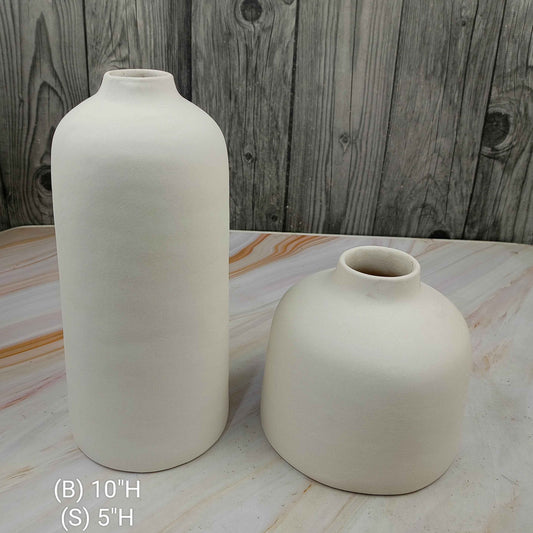 Yubi Sora Bottle & half-bottle Vase set