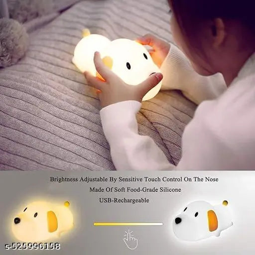 Yubi Sora Rechargeable Silicone Puppy Dog Night Lamp